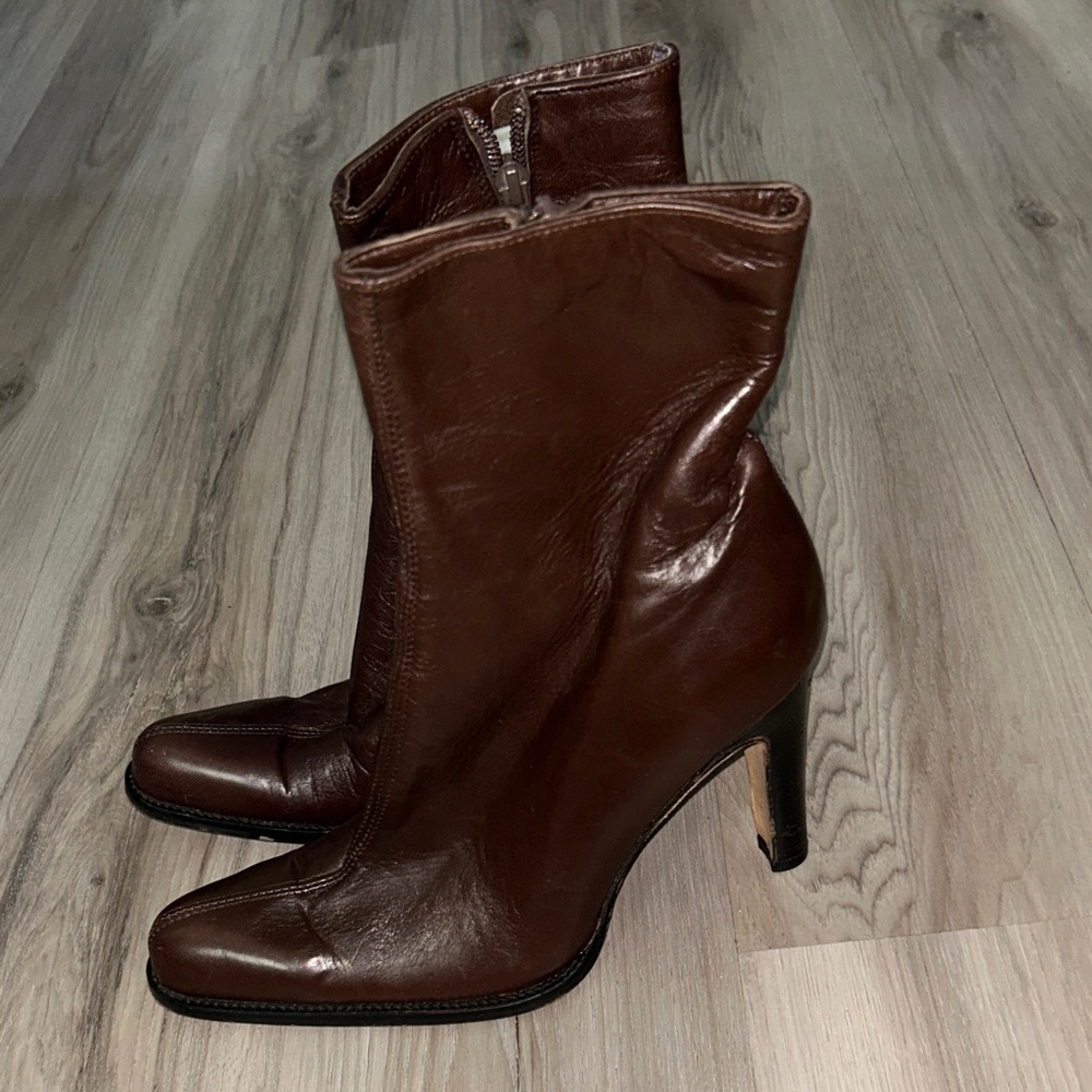 BCBGMaxAzria Dark Brown Heeled Boots